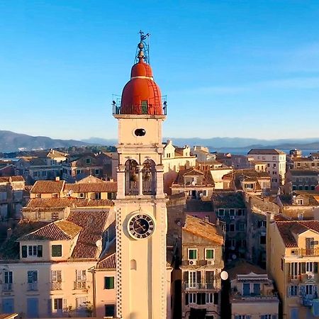 Spacious Maisonette - Roof Top View Of Corfu Port Mantouki Eksteriør billede