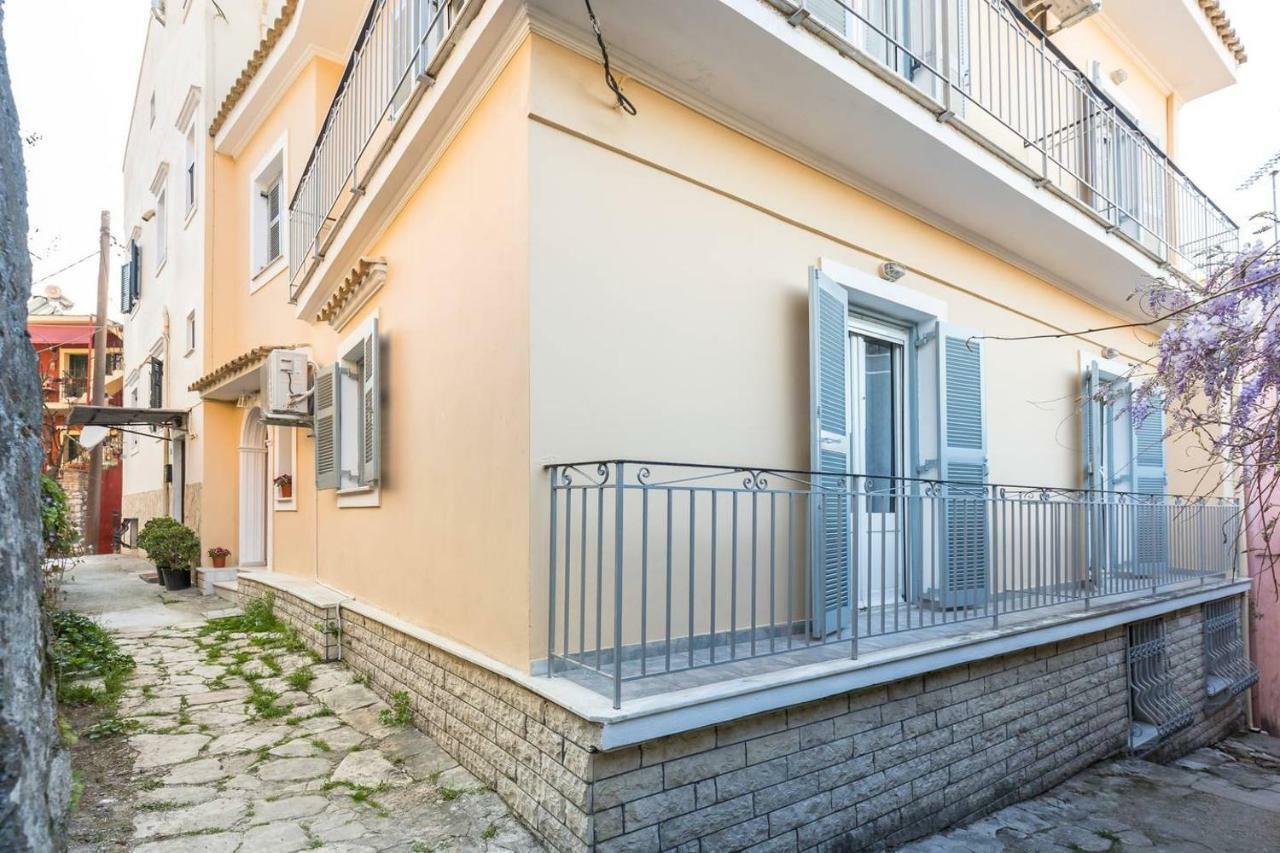 Spacious Maisonette - Roof Top View Of Corfu Port Mantouki Eksteriør billede